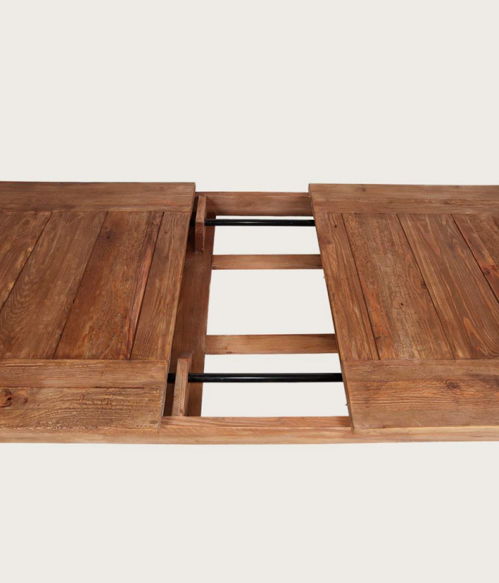 Mesa de comedor extensible de madera Noer - Konzept Store®