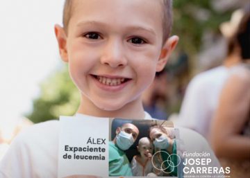 Obra Social konzept Fundación Josep Carreras lucha contra la leucemia